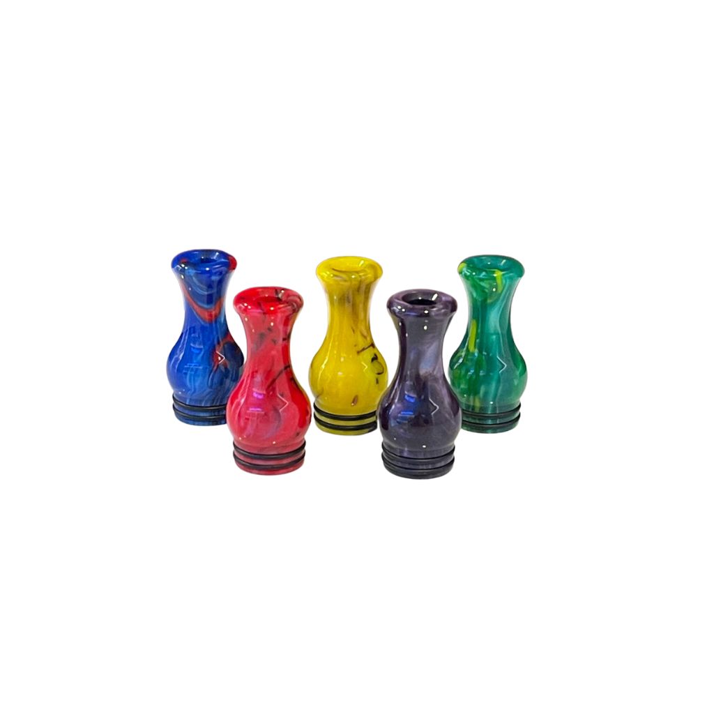 DT - 810 Long Gourd Epoxy Resin Drip Tip - Assorted