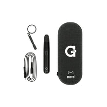 Load image into Gallery viewer, G Pen - Micro+ Dry Herb Vaporizer Kit (Black) - Inclusions
