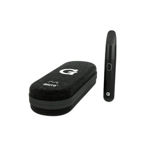G Pen - Micro+ Dry Herb Vaporizer Kit (Black) - Case and Kit