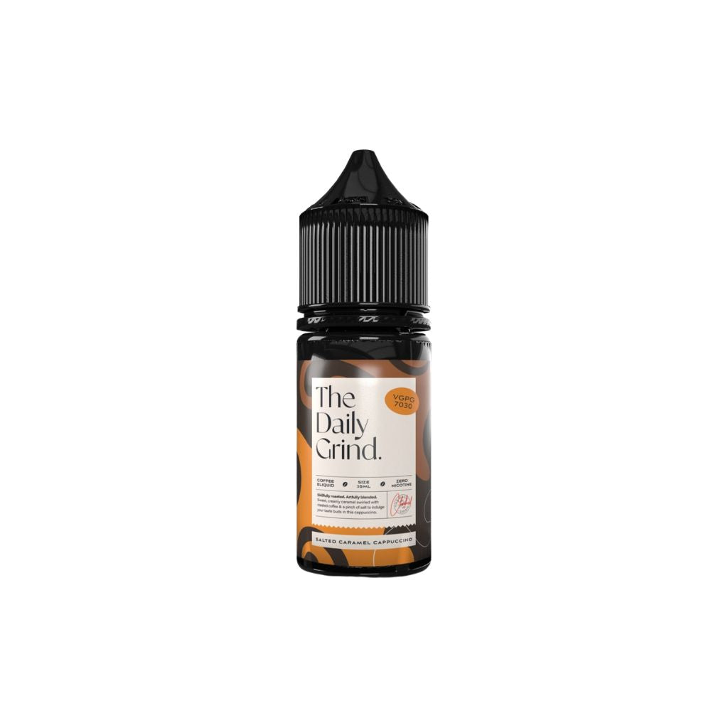 The Daily Grind 30mL Salted Caramel Cappuccino flavour