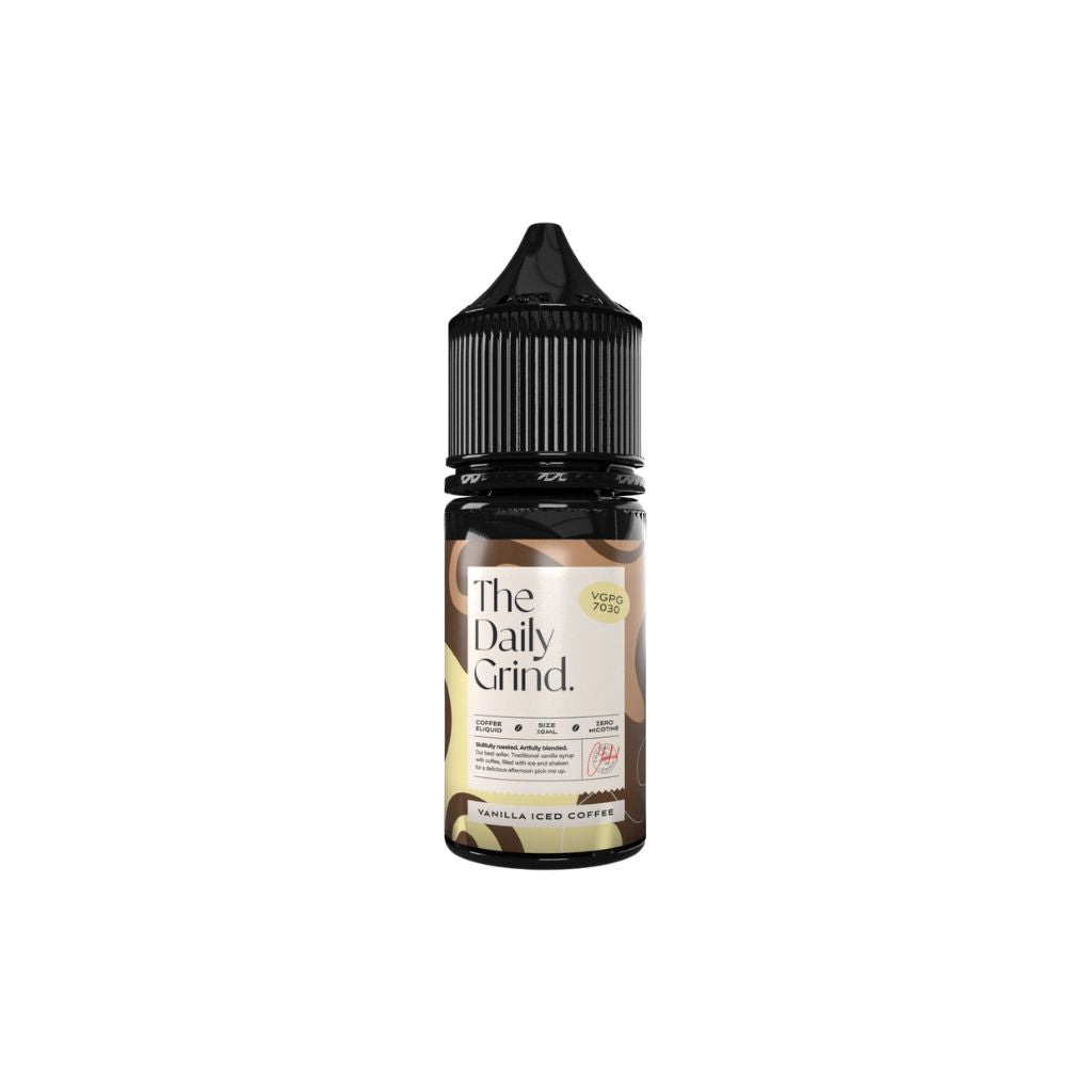 The Daily Grind 30mL Vanilla Iced Coffee flavour