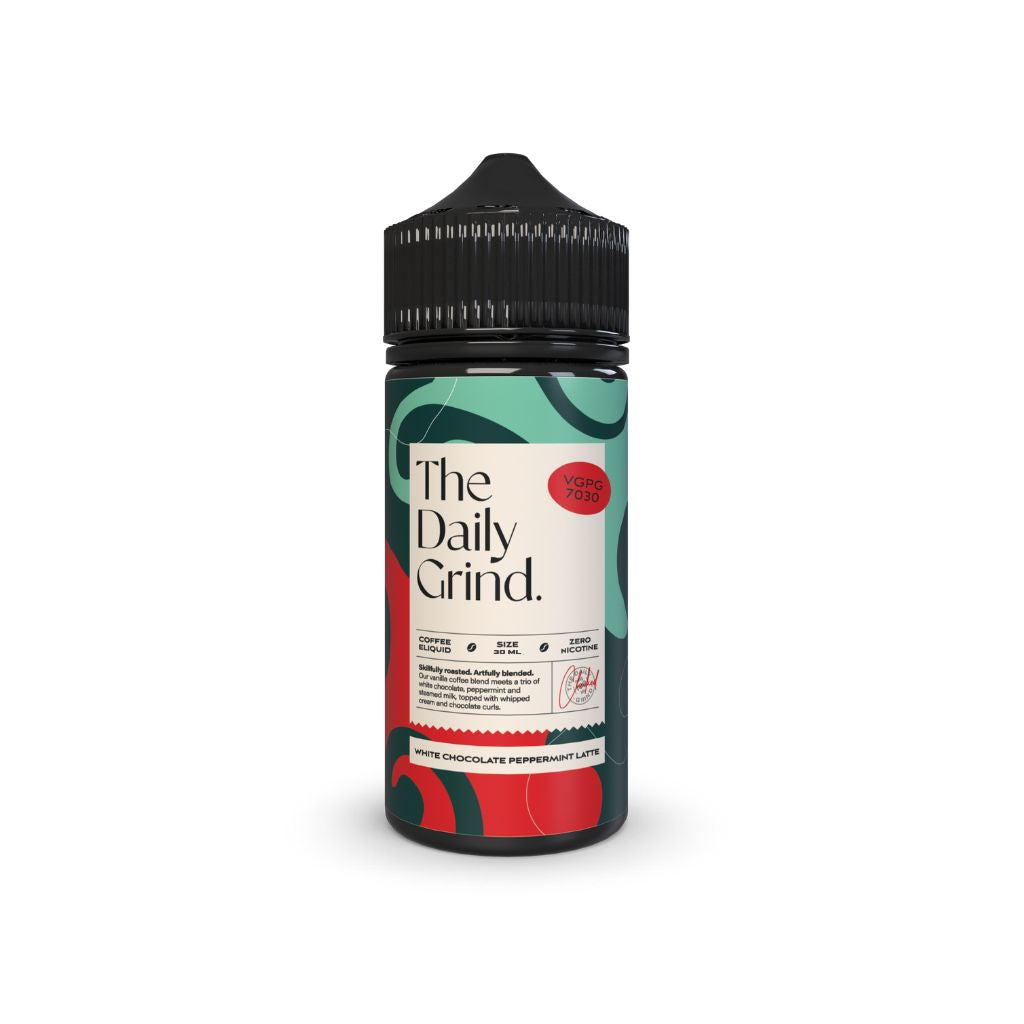 The Daily Grind 30 mL White Chocolate Peppermint Latte flavour