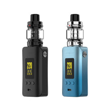 Load image into Gallery viewer, Vaporesso - Gen 200 2 Kit in black and sky blue colours
