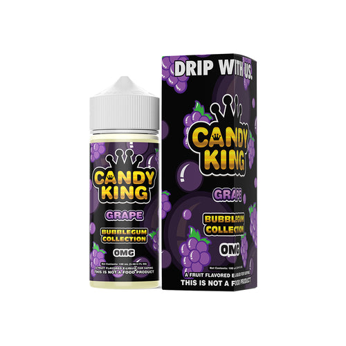 Candy King 100ml Grape Bubblegum flavour