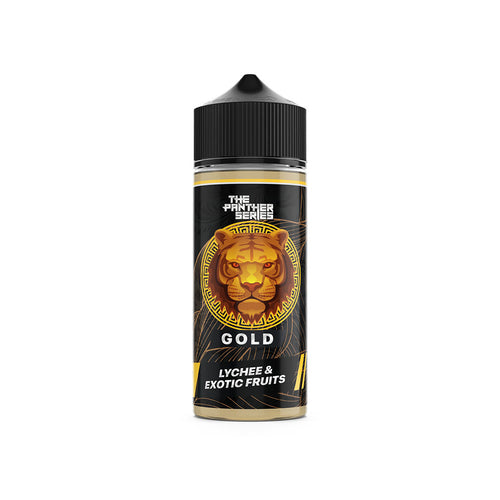 Dr Vapes 120ml Panther Series Gold Lychee & Exotic Fruits flavour
