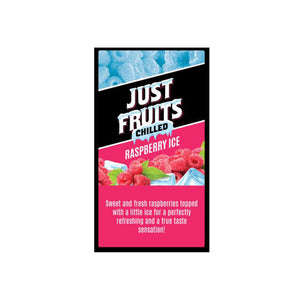 Just Fruits Chilled 60ml Raspberry Ice flavour