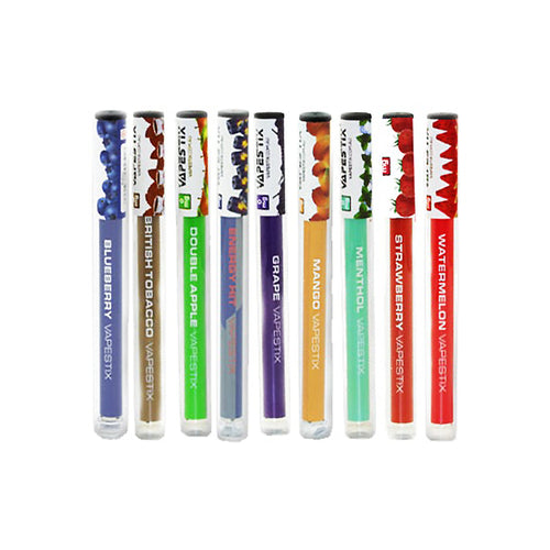 Vapestix Disposable Vape Pen in nine flavours